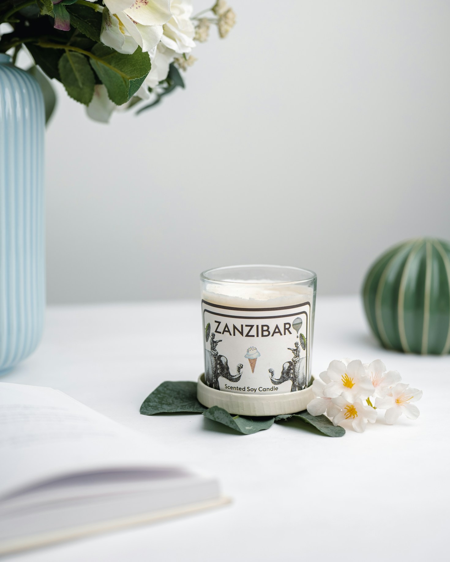 Crafting Serene Spaces with Books and Aromas